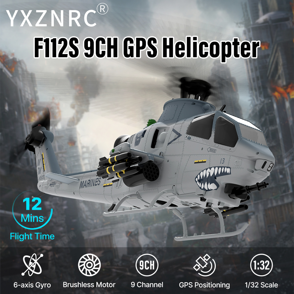 Rc Helicopter Gyro - YUXIANG RC Helicopter F112S 9CH Plane