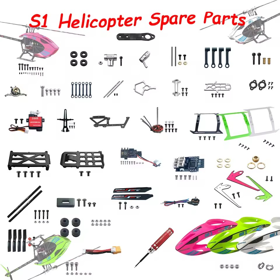 Goosky S1 Remote Control Helic - Rc Helicopter Bag ulasan dan harga