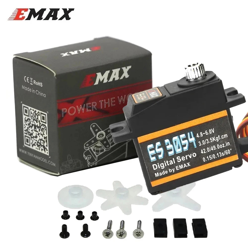 4pcs EMAX ES3054 ES3004 ES3001 - Rc Helicopter Servo ulasan dan harga